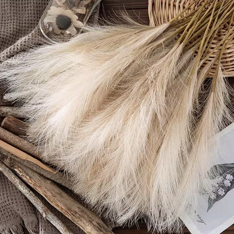 Pampas Grass Decor - 5 шт./набор искусственных цветов, пампасная трава,