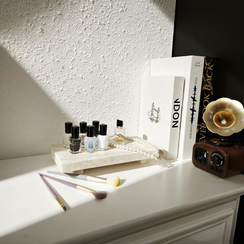 Vanity Home Decor - Подставка для пьедесталя из натурального мрамора,
