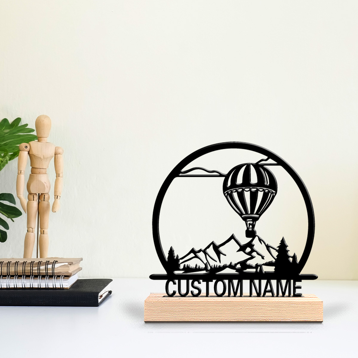 Home Decor Product - Металлическая статуэтка в виде воздушного шара