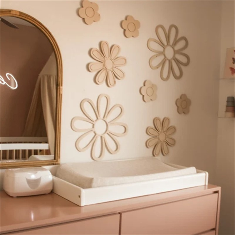 Home Decor Daisy - Деревянные настенные цветы с ромашками, декор