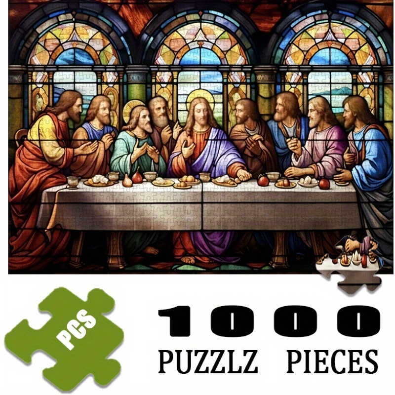 Home Decor Game - 1000 шт., бумажная головоломка с религиозной