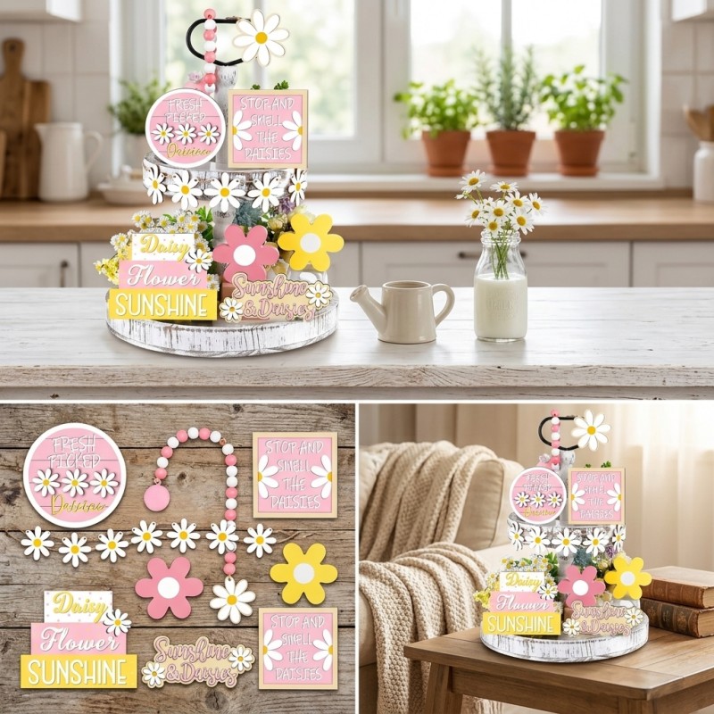 Декор для многоярусного поднос – обзор и цена Home Decor Daisy