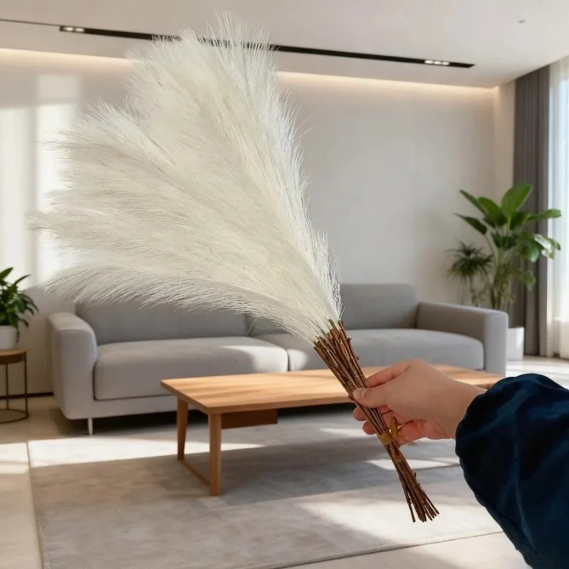 Искусственный пышный букет пам – обзор и цена Pampas Grass Decor
