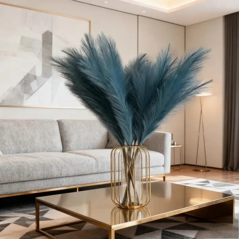 Искусственный пышный букет пам – обзор и цена Pampas Grass Decor
