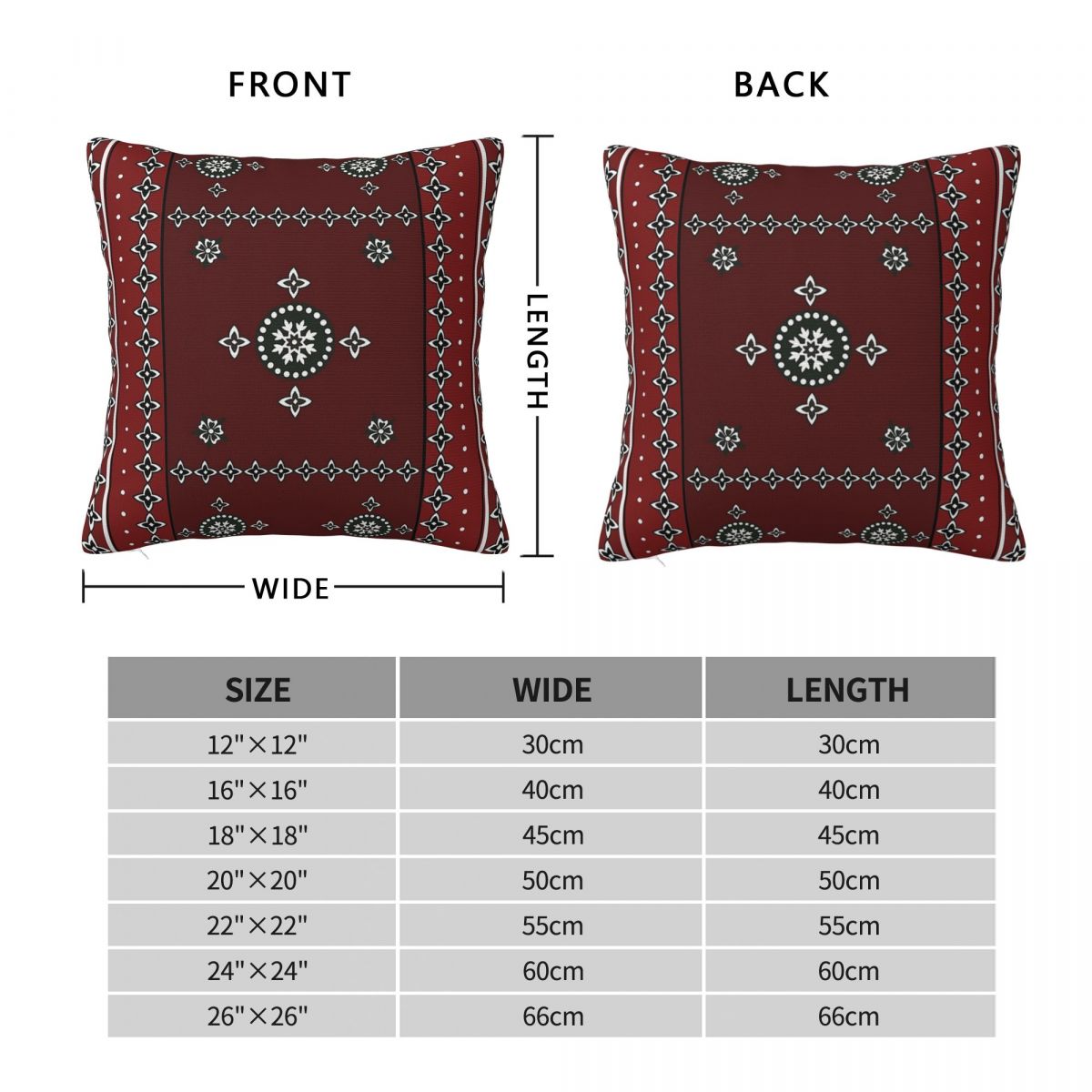 Наволочка для квадратной подуш – обзор и цена Home Decor Karachi