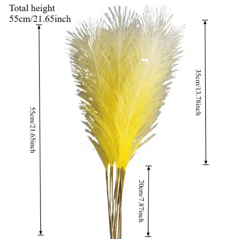10 шт. искусственной цветной т – обзор и цена Pampas Grass Decor