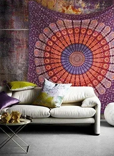 Хиппи Мандала Гобелены Индия Б – обзор и цена Aesthetic Tapestry