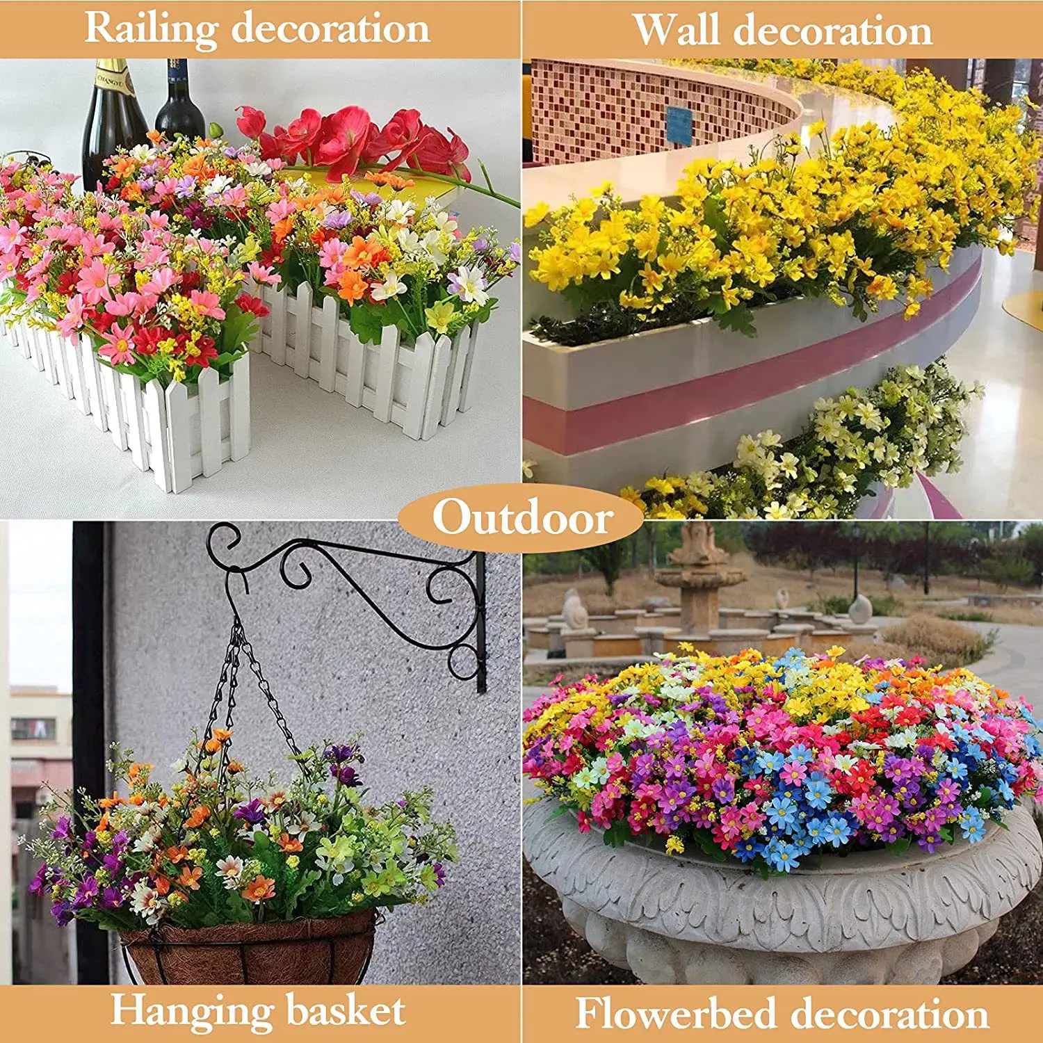 Искусственный цветок 32 см, пр – обзор и цена Home Decor Daisy