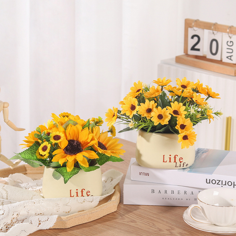 Искусственные цветы: подсолнух – обзор и цена Home Decor Daisy