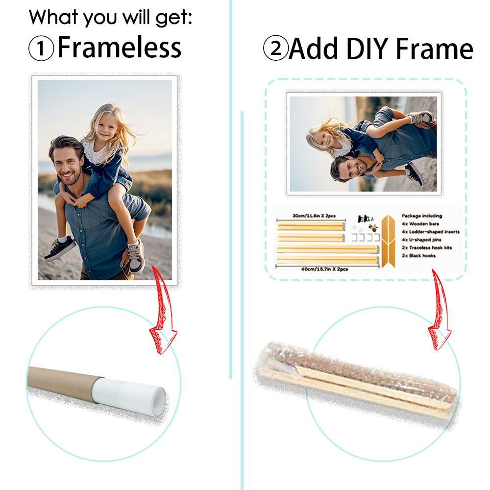 1 шт. Индивидуальный холст с п – обзор и цена Home Decor Frames