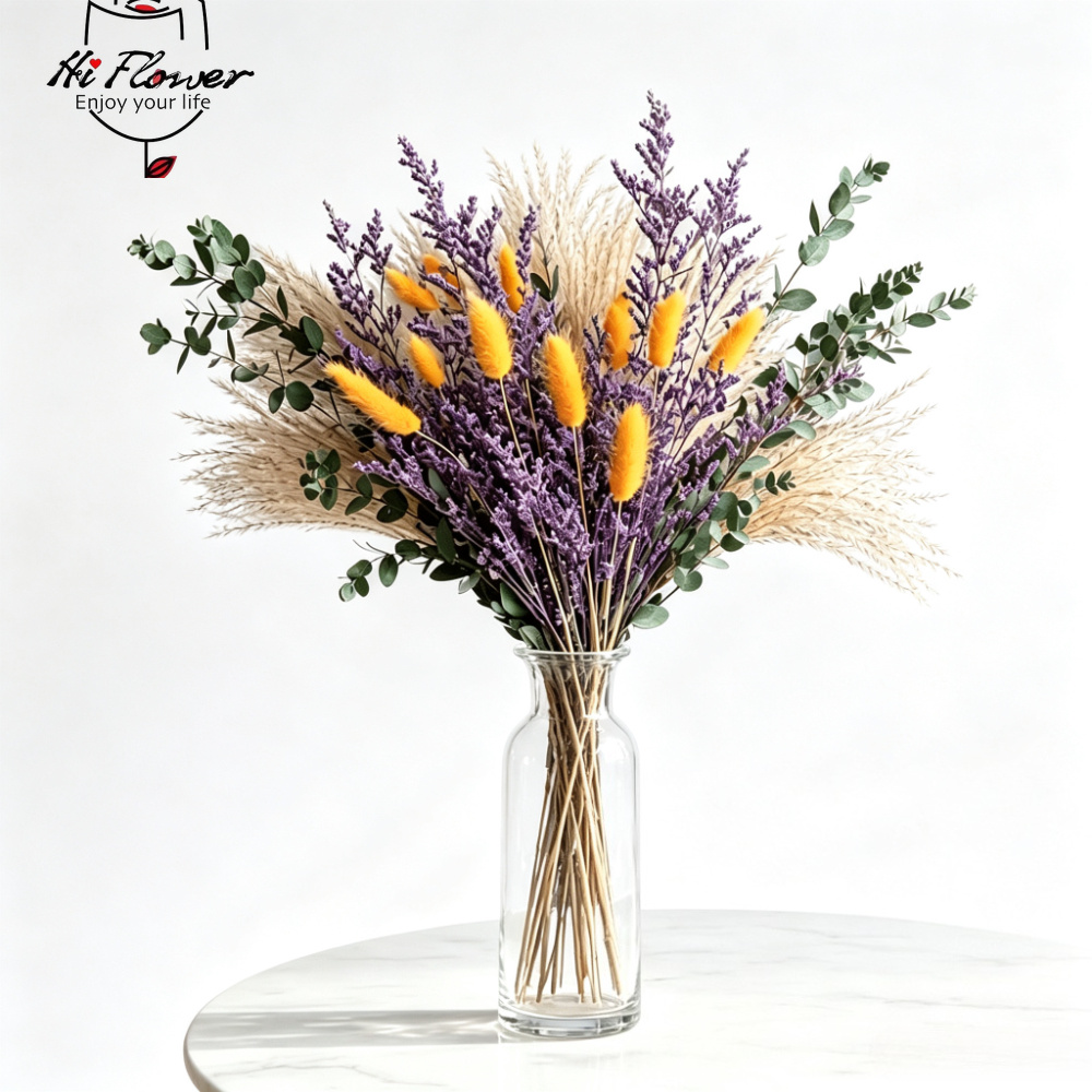Натуральные сухие цветы: пампа – обзор и цена Pampas Grass Decor