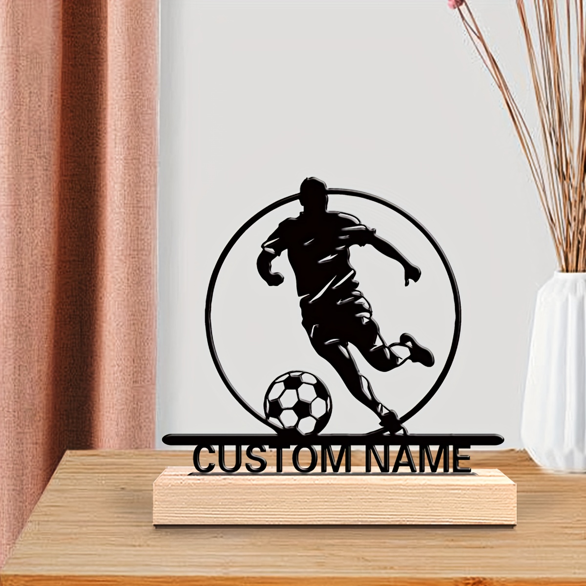 Металлическая статуэтка футбол – обзор и цена Home Decor Company