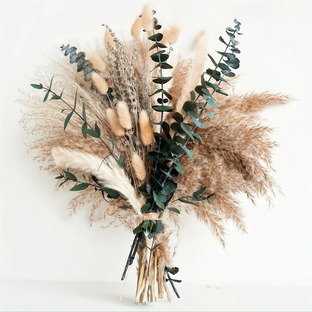 80 шт., букет натуральных суше – обзор и цена Pampas Grass Decor