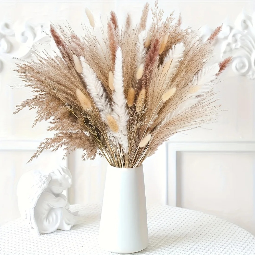 80 шт., букет натуральных суше – обзор и цена Pampas Grass Decor