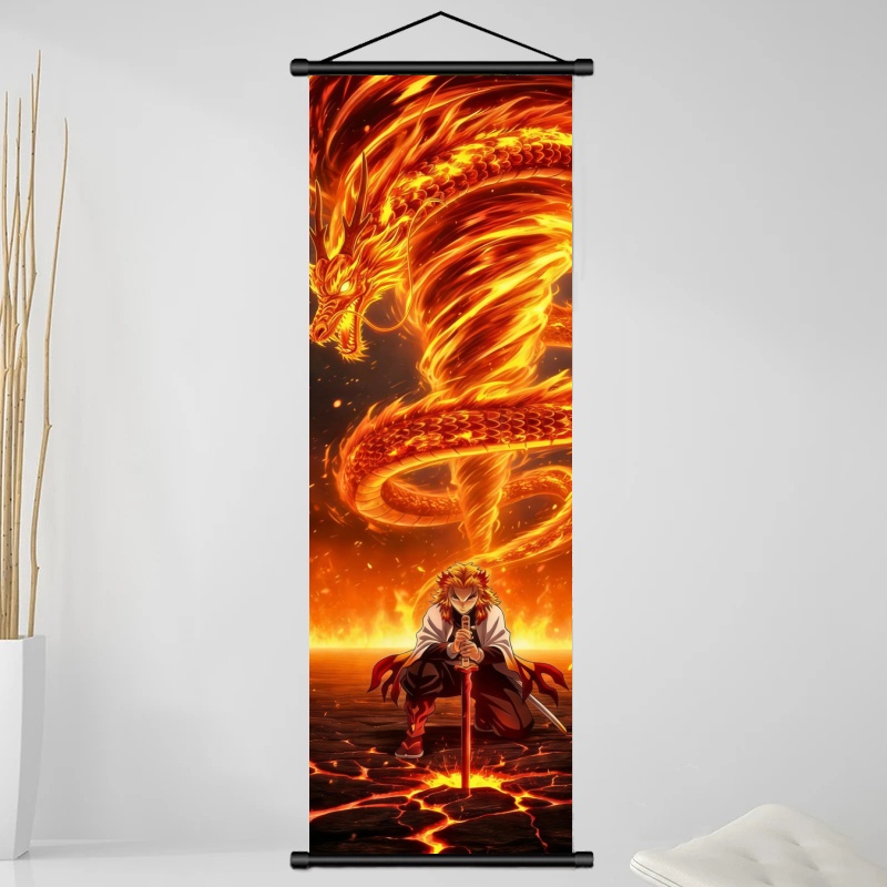 Аниме-постер Demon Slayer: Кёд – обзор и цена Home Decor Company