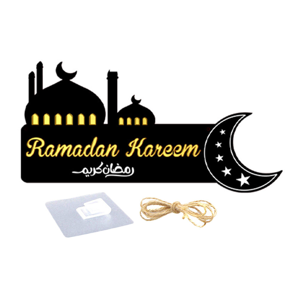 Деревянная подвесная табличка  – обзор и цена Home Decor Ramadan