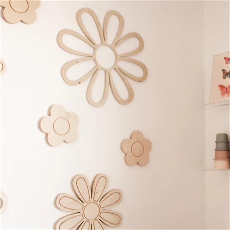 Деревянные настенные цветы с р – обзор и цена Home Decor Daisy