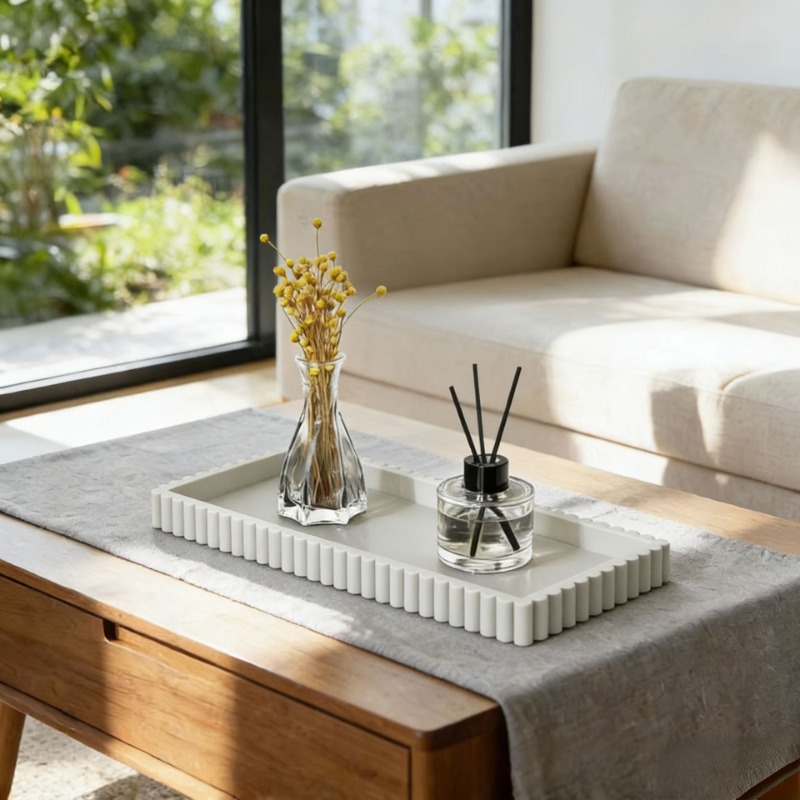 Силиконовый поднос с рифлеными – обзор и цена Vanity Home Decor