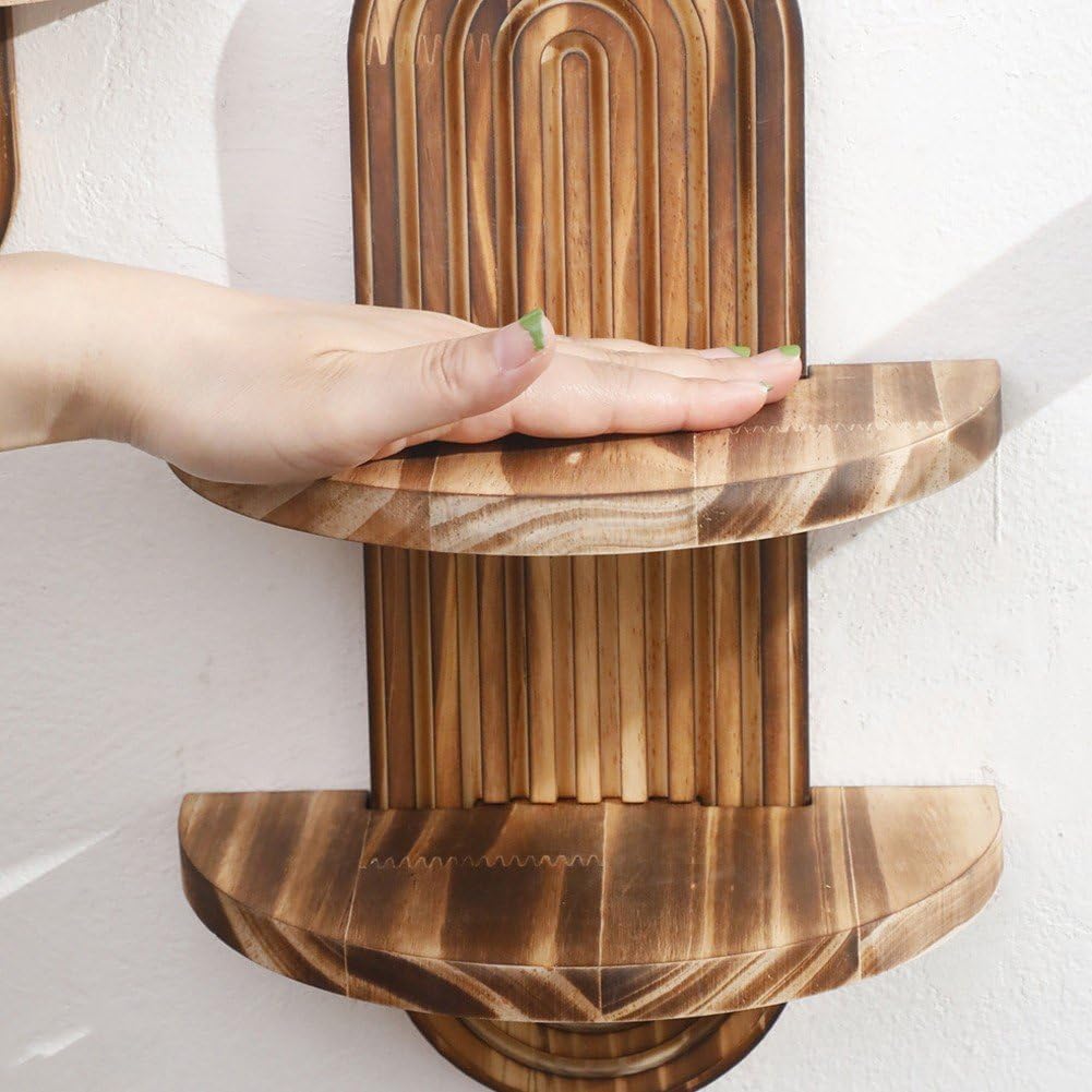 Деревянная настенная полка в б – обзор и цена Floating Shelves