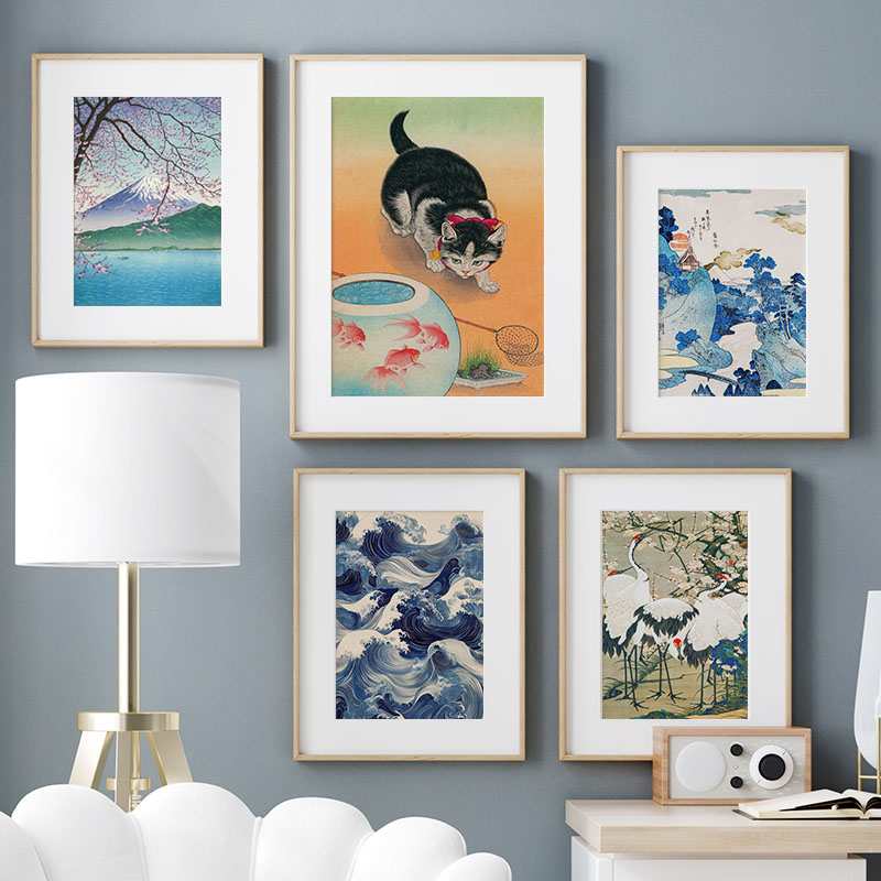 Японский Katsushika Hokusai хо – обзор и цена Home Decor Interior