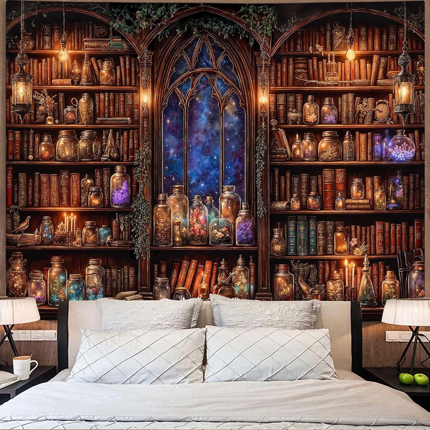 Фэнтезийный гобелен для книжно – обзор и цена Aesthetic Tapestry