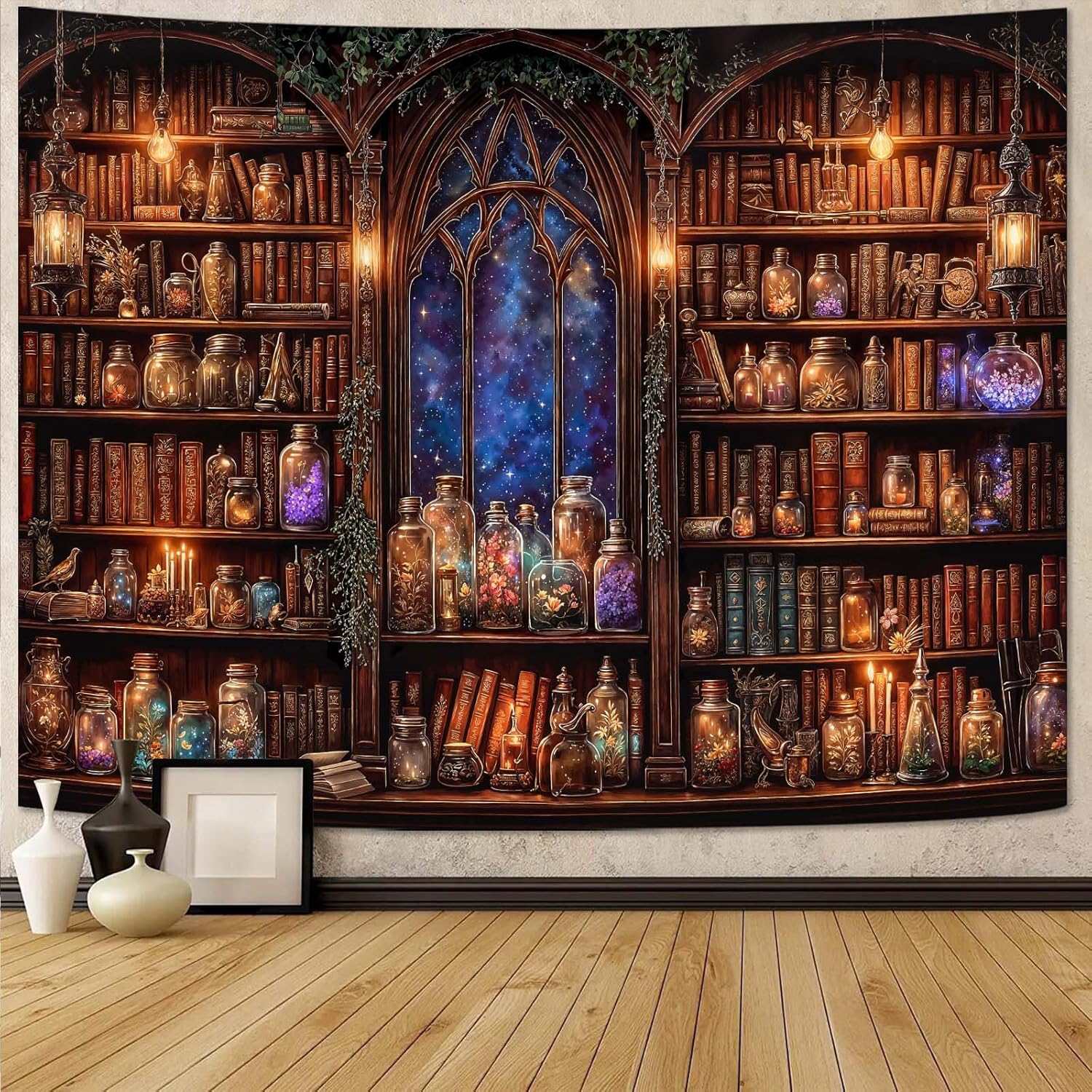 Фэнтезийный гобелен для книжно – обзор и цена Aesthetic Tapestry