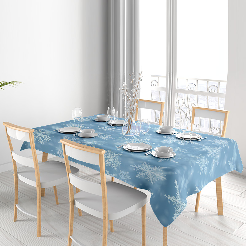 Снежинка обеденная скатерть зи – обзор и цена Home Decor Online Shop